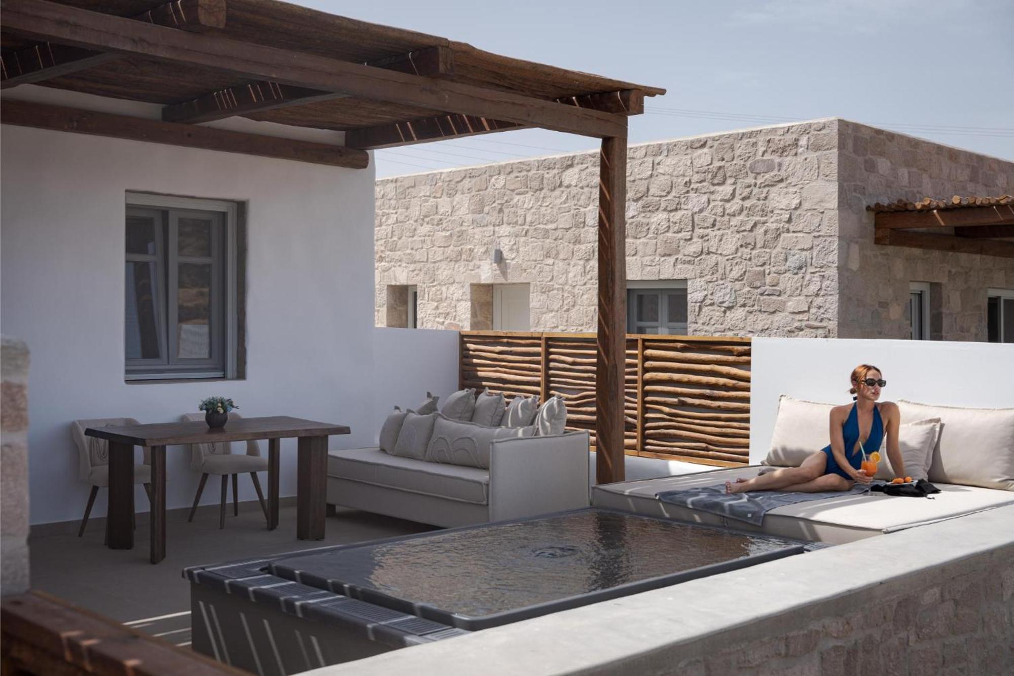 Horizon Suites Milos Paliochori Rom bilde