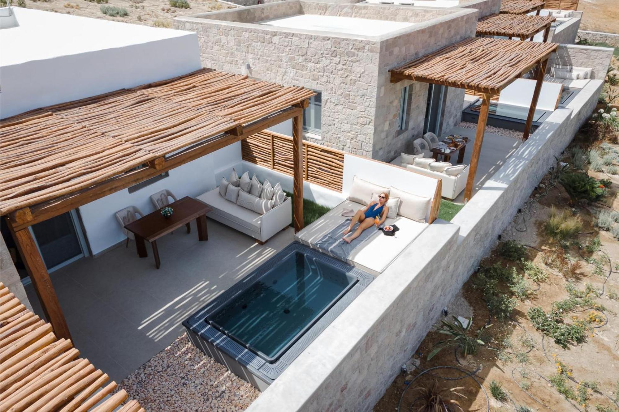 Horizon Suites Milos Paliochori Rom bilde